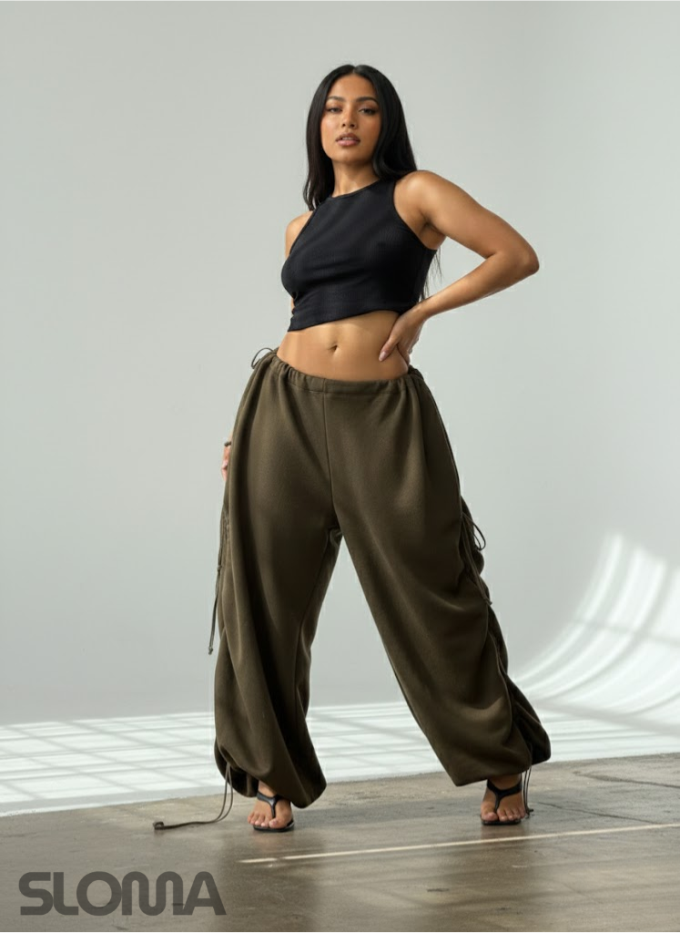 The Limitless Pants - Matcha Olive