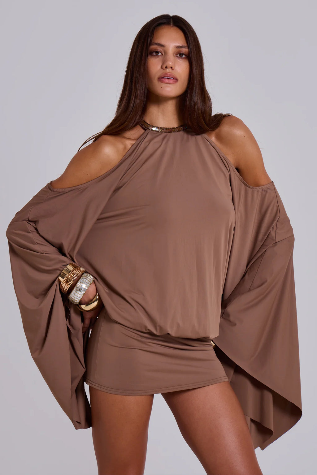 the sloma™ butterfly mini dress